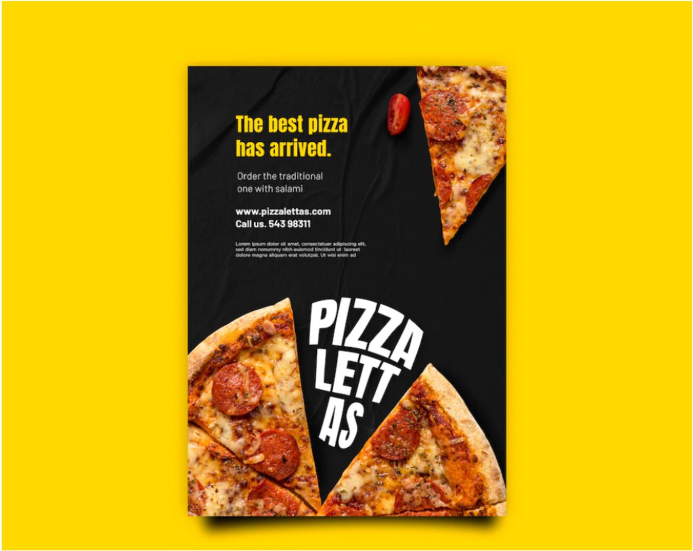 quality restaurant food flyer printing in lagos nigeria